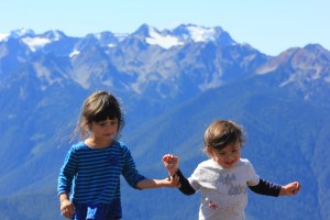 Mount Olympus in background