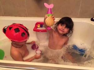 So happy to have a bath tub again!